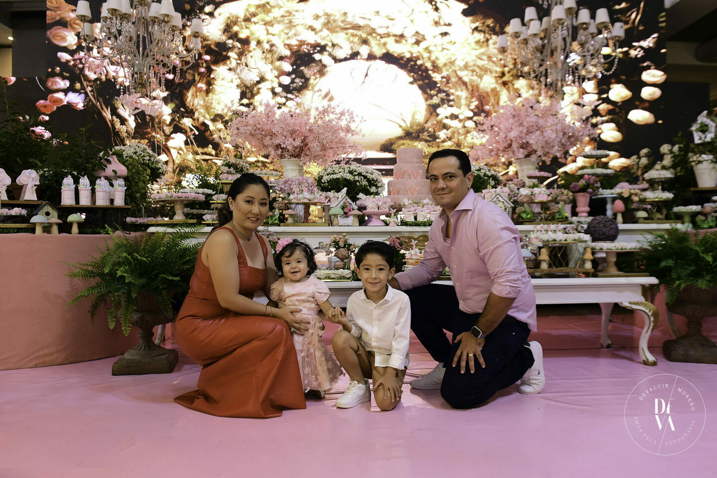 Jardim encantado para o Primeiro aninho da Olivia