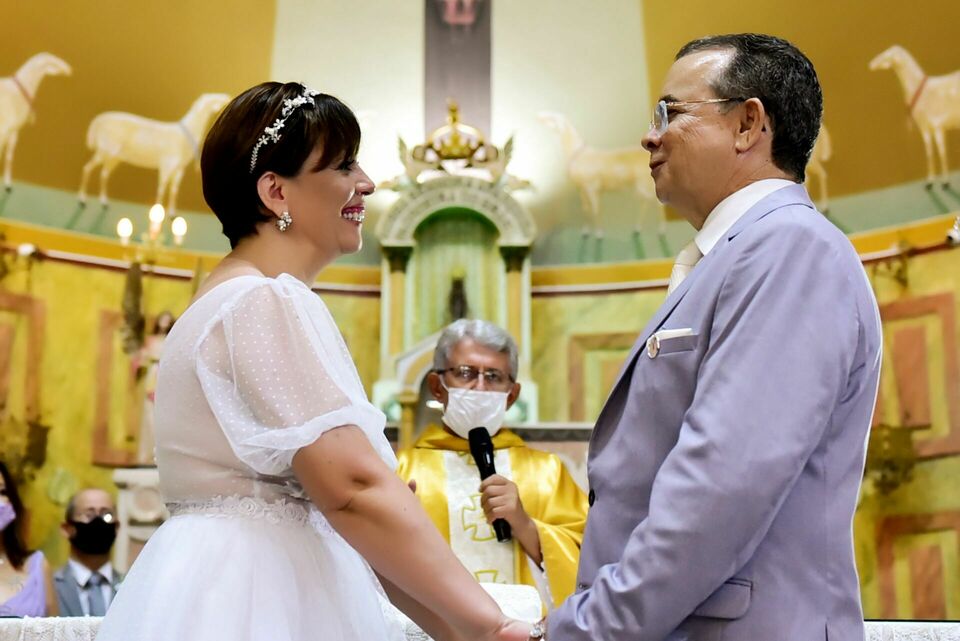 Quando chega a vez da Cerimonialista virar noiva. Casamento Daniela e Osmar