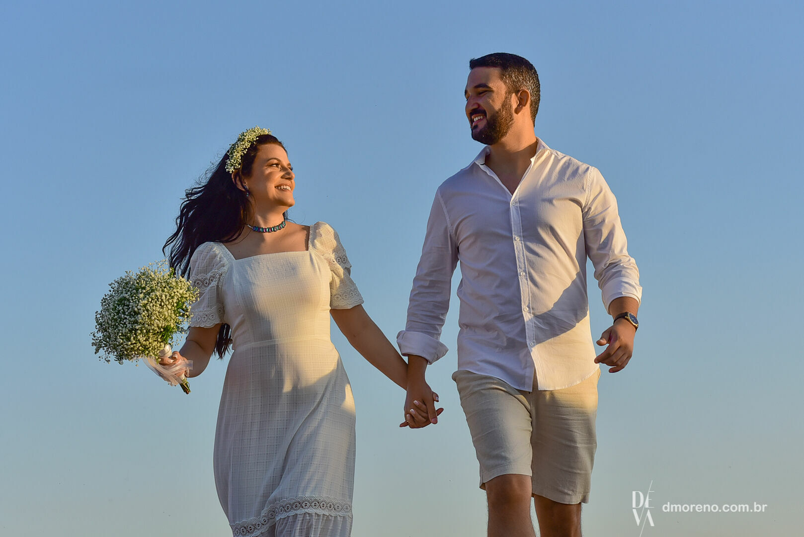 Foto Quando rio parece praia durante ensaio de pré-casamento Foto Quando rio parece praia durante ensaio de pré-casamento - Imagem 0