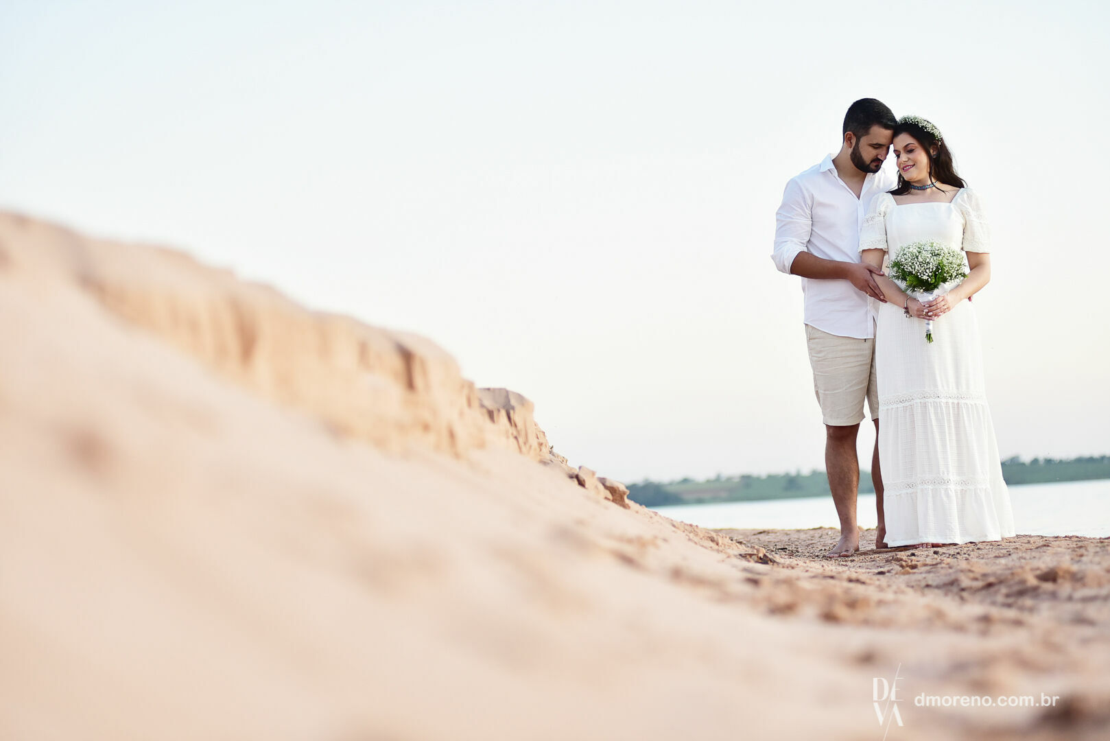 Foto Quando rio parece praia durante ensaio de pré-casamento Foto Quando rio parece praia durante ensaio de pré-casamento - Imagem 15