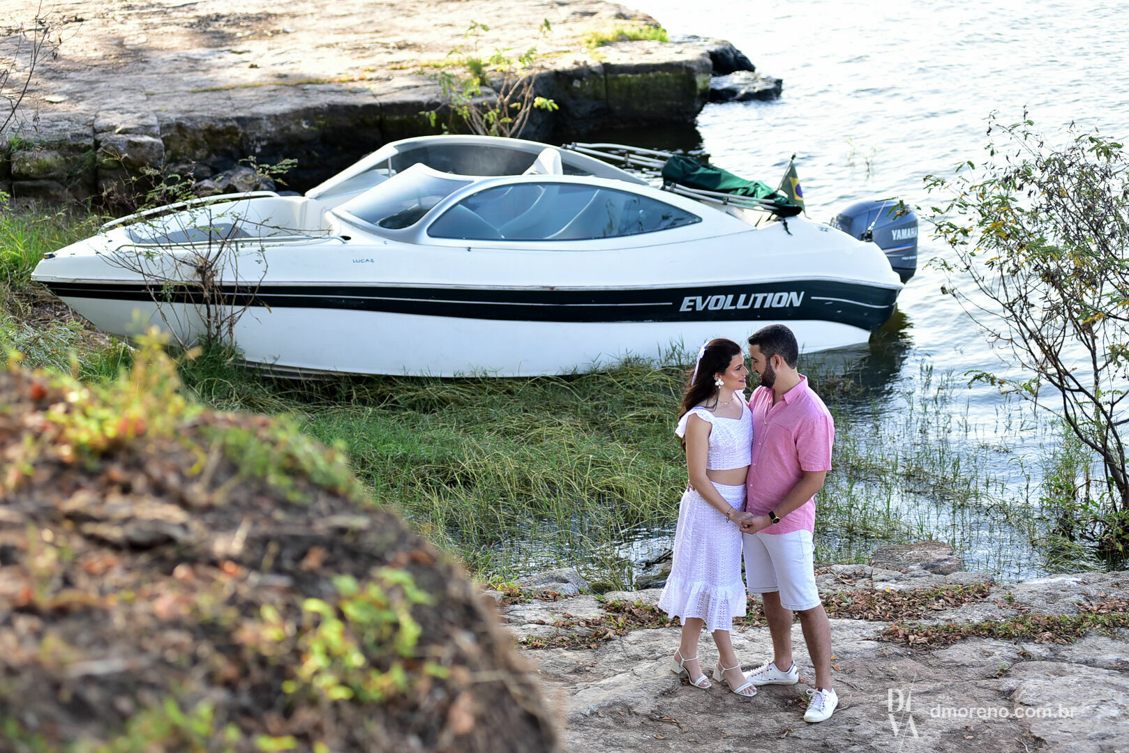 Foto Quando rio parece praia durante ensaio de pré-casamento Foto Quando rio parece praia durante ensaio de pré-casamento - Imagem 6