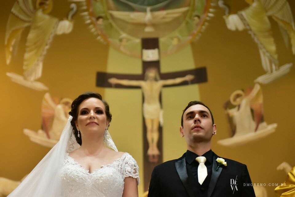 Bárbara e Matheus - Um lindo casamento na Basílica de Rio Preto